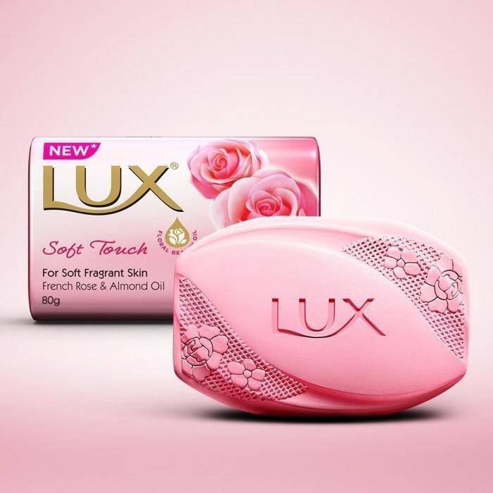 Lux Kalıp Sabun 80g Soft Touch Fransız Gülü ve Badem Yağı - 3