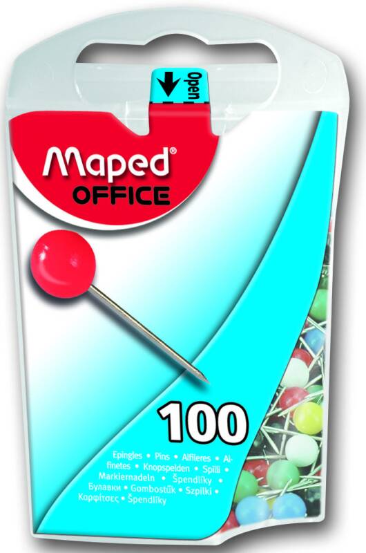 MAPED 346011 5MM TOPLU İĞNE DISPENSER 100LÜ KT - 1