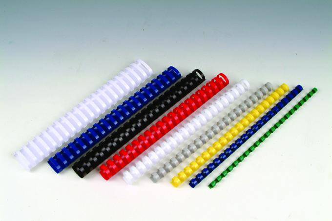 MAPİ 201 18 03 PLASTİK SPİRAL 18MM KIRMIZI 100LÜ - 1