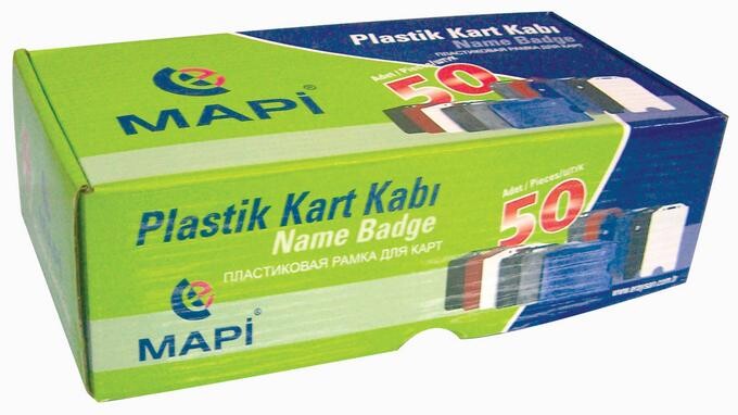 MAPİ 910 12 01 KART KABI YATAY SİYAH - 1