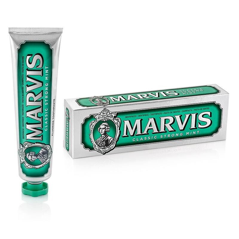 Marvis Classic Strong Mint Diş Macunu 85 ml Yeşil - 1