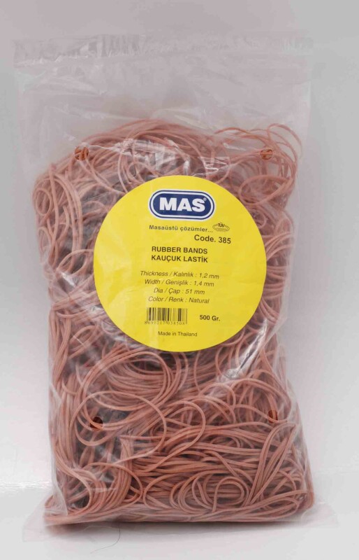 MAS 385 PAKET LASTİĞİ MİDİ 500GR - 1