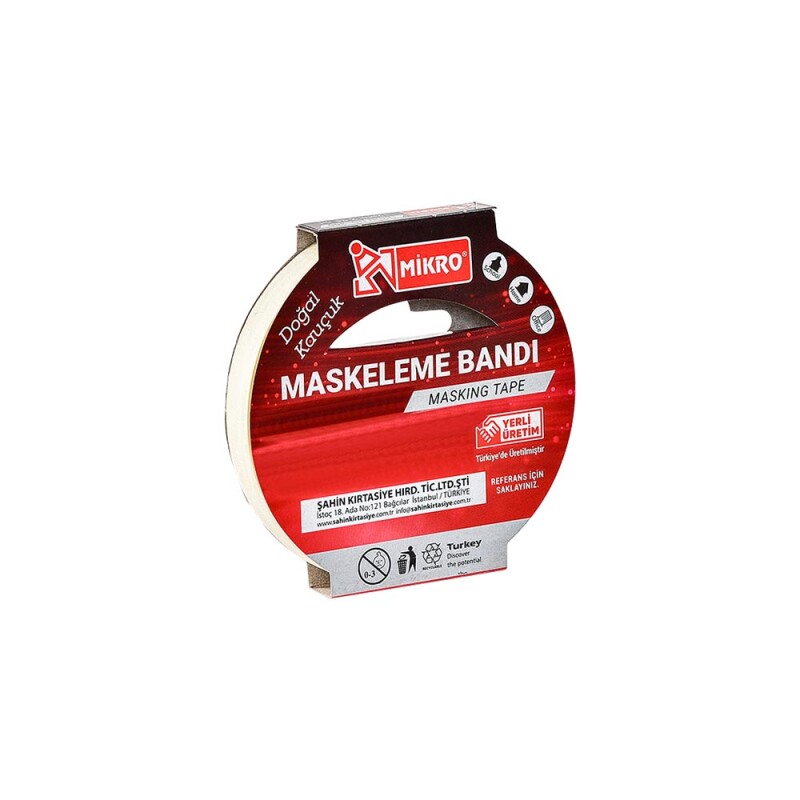 MİKRO BNT301 15X25M MASKELEME BANDI 20Lİ - 1