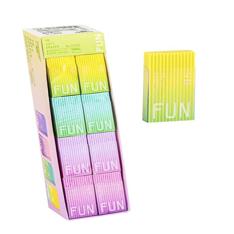 MİKRO E2191 FUN 4B SOFT SİLGİ 32Lİ PAKET - 1