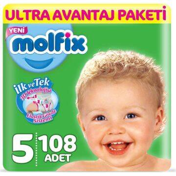 Molfix Çocuk Bezi Ultra Fırsat Paket No:4 100 Lü - 1
