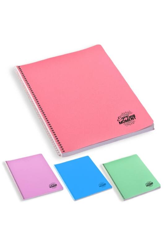 Mopak Spiral Pp Kapak Pastel Defter A4 72 Yaprak Kareli - 1