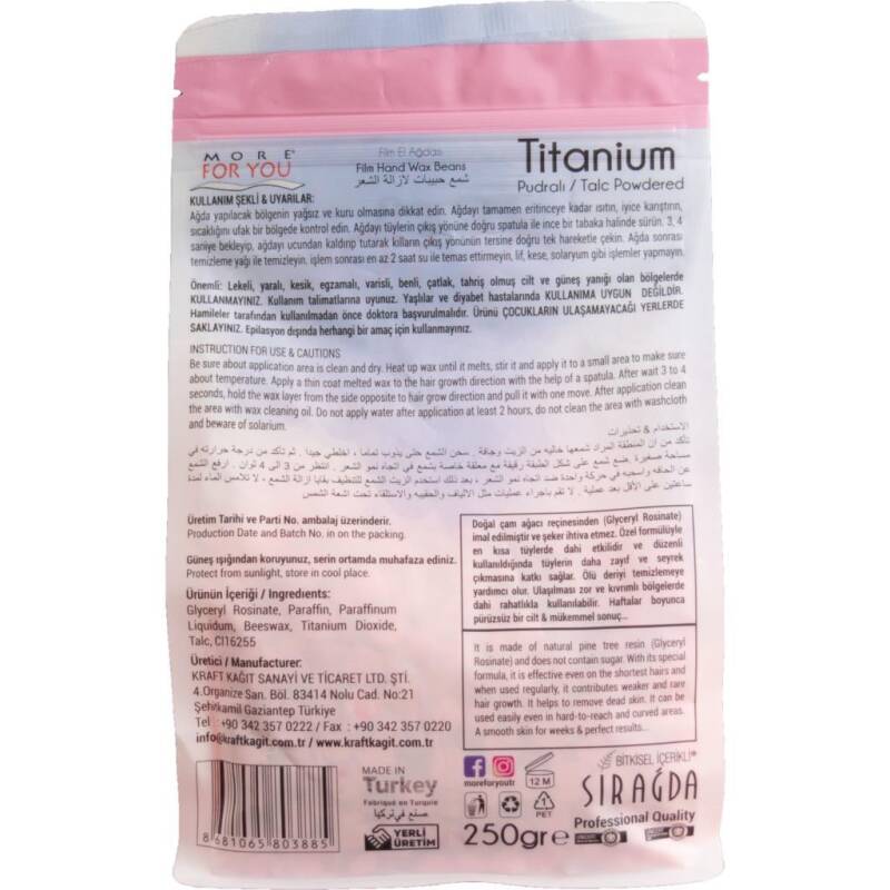 More for You Ağda 250 gr Granül Pudralı Titanium - 2