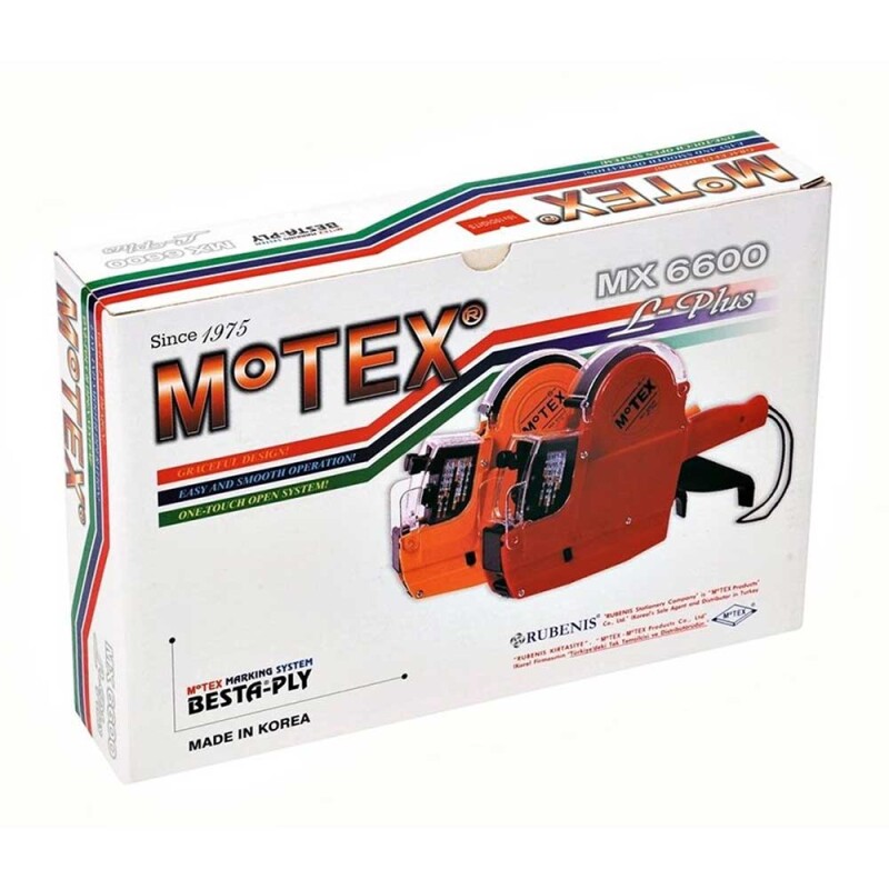 MOTEX 6600 ETİKET MAKİNASI 10 HANE - 1