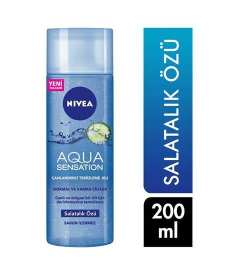 Nivea Aqua Sensation Canlandırıcı Yüz Temizleme Jeli 200 ml - 1