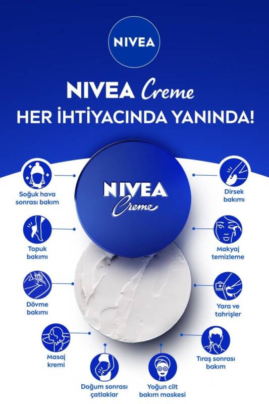 Nivea Creme Teneke 250ml - 4