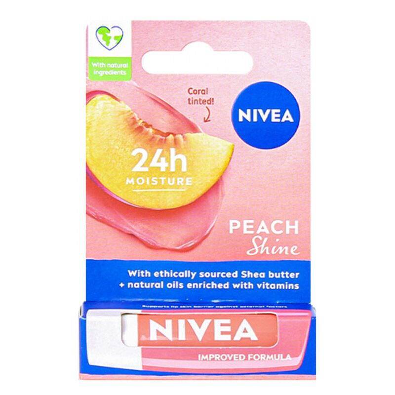 Nivea Lip Peach Shine Dudak Bakım Kremi 4,8gr - 1