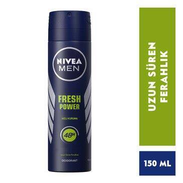 Nivea Men Deo Sprey Fresh Power 150 ml Erkek - 1