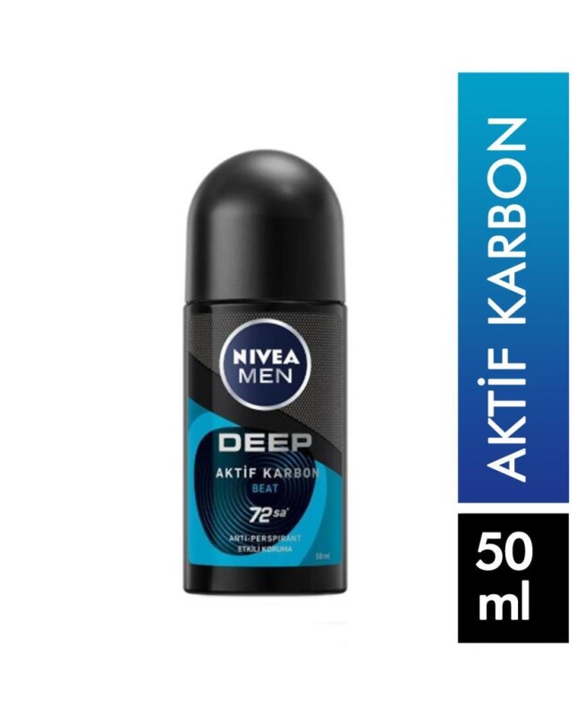 Nivea Men Roll-on Deep Beat 50ml - 1