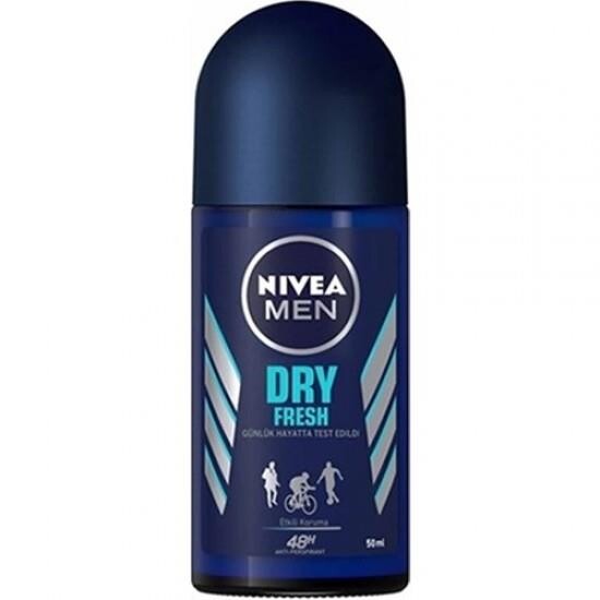 Nivea Men Roll-On Dry Fresh 50ml %0 Alkol Anti-Perspirant - 1