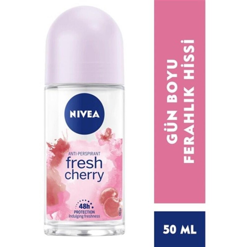 Nivea Roll-On 50 ml Fresh Cherry Kadın - 1