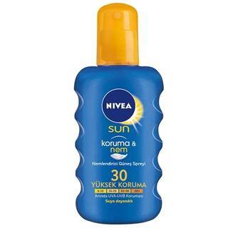 Nivea Sun SPF30 200 ml Koruma&Nem Güneş Spreyi - 1