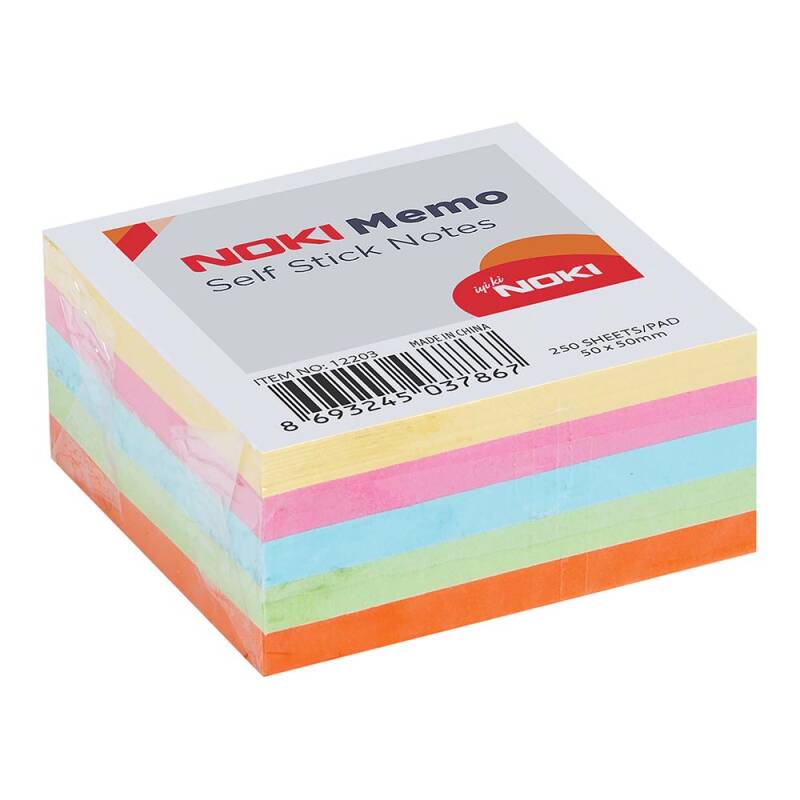 NOKİ MEMO 50X50 KÜP BLOK PASTEL 12203 - 1