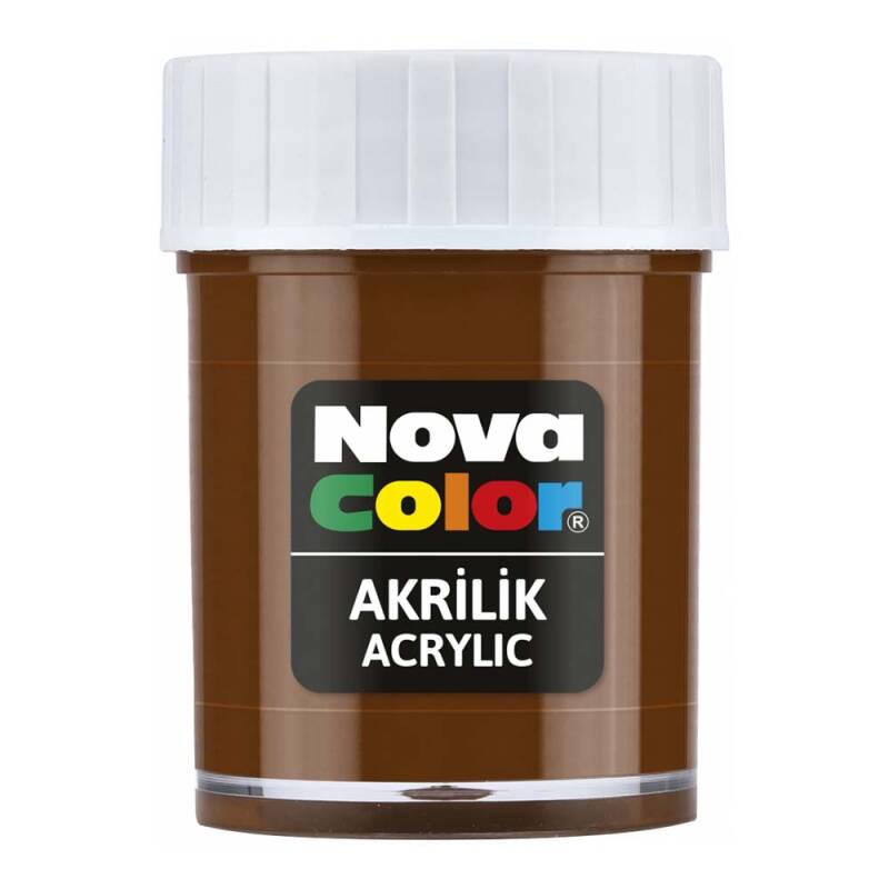 Nova Color Nc-175 Akrilik Boya Şişe K.Rengİ - 1