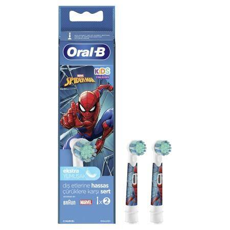 Oral-B Çocuk Spider-Man 2li Yedek Başlık - 1