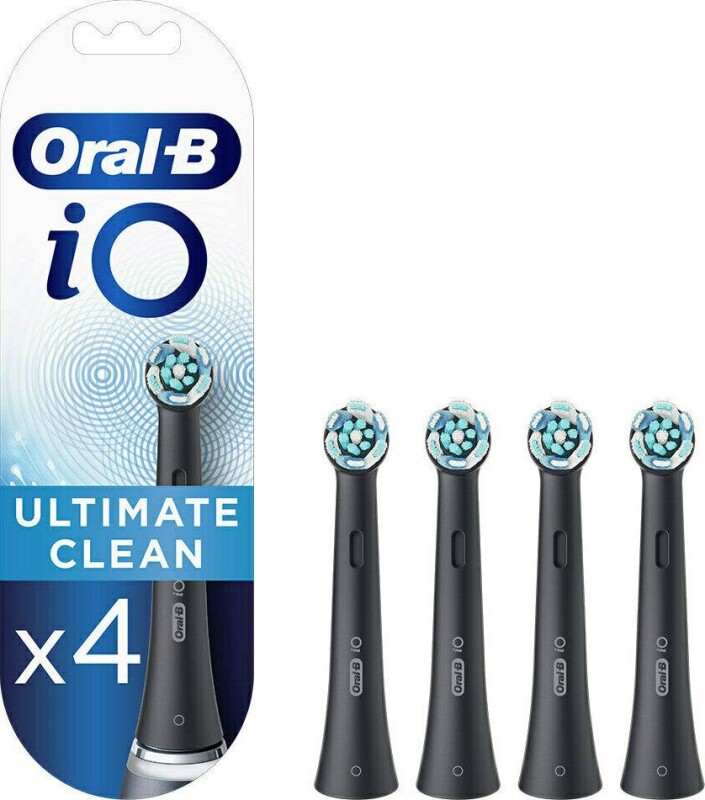 Oral-B iO Ultimate Clean Black 4lü Elektrikli Diş Fırçası Yedeği - 1