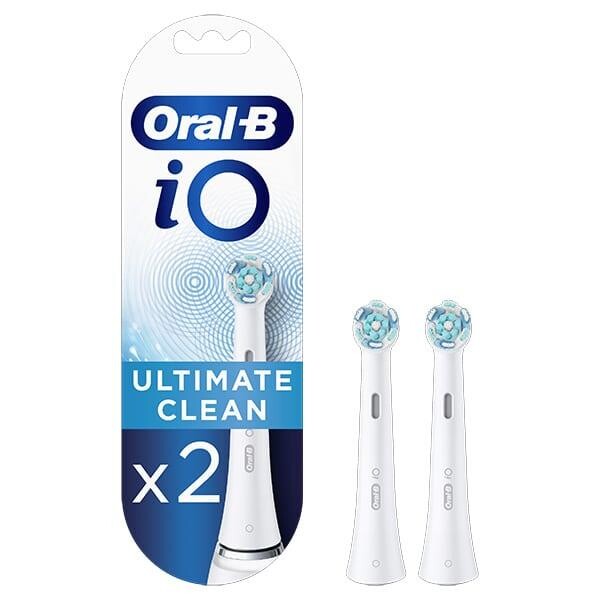 Oral-B iO Ultimate Clean White 2li Elektrikli Diş Fırçası Yedeği - 1