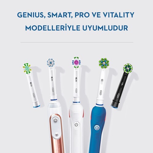 Oral-B Precision Clean CleanMaximiser 4lü Elektrikli Diş Fırçası Yedek Başlık - 5