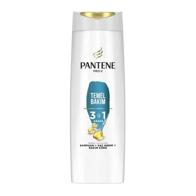 Pantene Şampuan 350 Ml 3 İn 1 Temel Bakım - 1