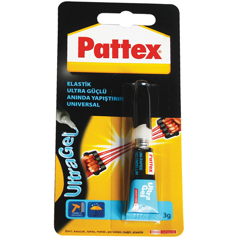 Pattex 1505805 Ultra Gel Süper Japon Yapiştirici 3gr - 1