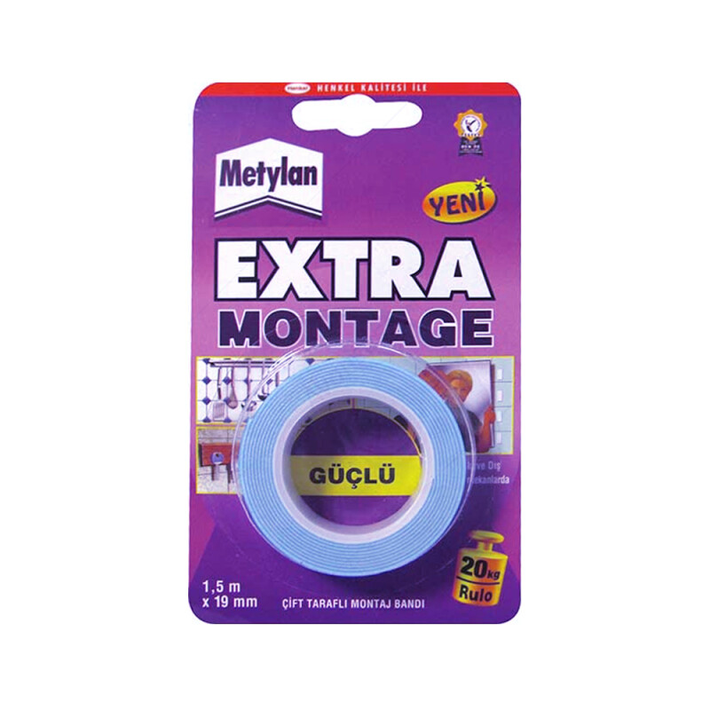 PATTEX 1871238 EXTRA MONTAJ TAMİR BANDI 19MMX1,5M - 1