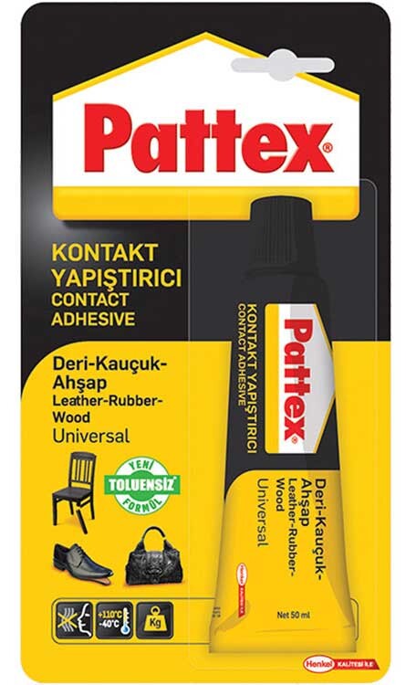 PATTEX 2871592 DERİ KAUÇUK AHŞAP YAP 50GR - 1