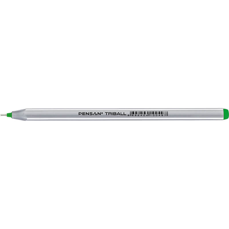 PENSAN 01003 TRİBALL TÜKENMEZ KALEM 1.0MM A.YEŞİL - 1