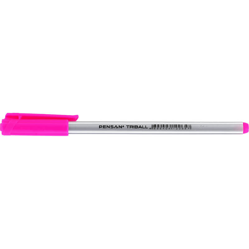 PENSAN 01003 TRİBALL TÜKENMEZ KALEM 1.0MM PEMBE - 1