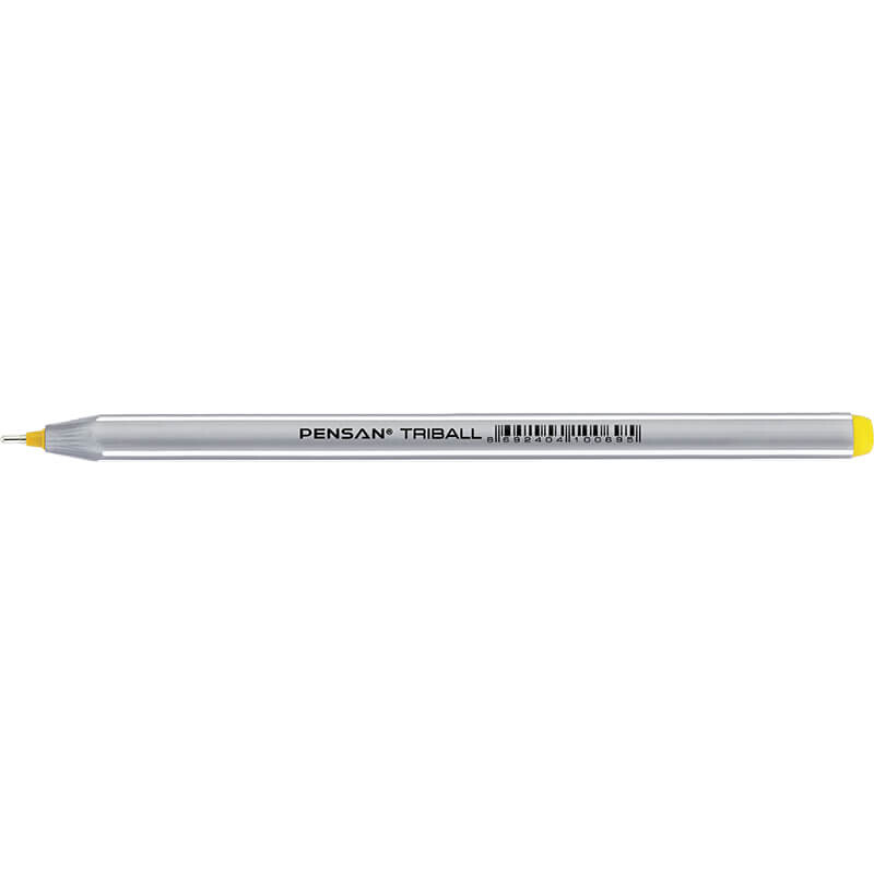 PENSAN 01003 TRİBALL TÜKENMEZ KALEM 1.0MM SARI - 1