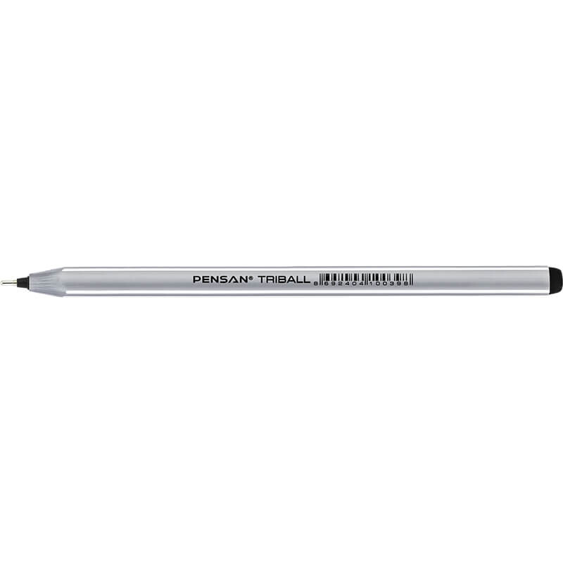 Pensan 01003 Triball Tükenmez Kalem 1.0mm Siyah - 1