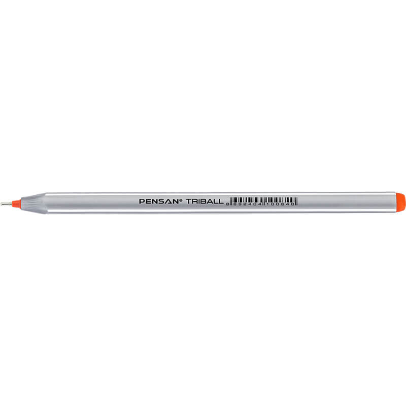 PENSAN 01003 TRİBALL TÜKENMEZ KALEM 1.0MM TURUNCU - 1