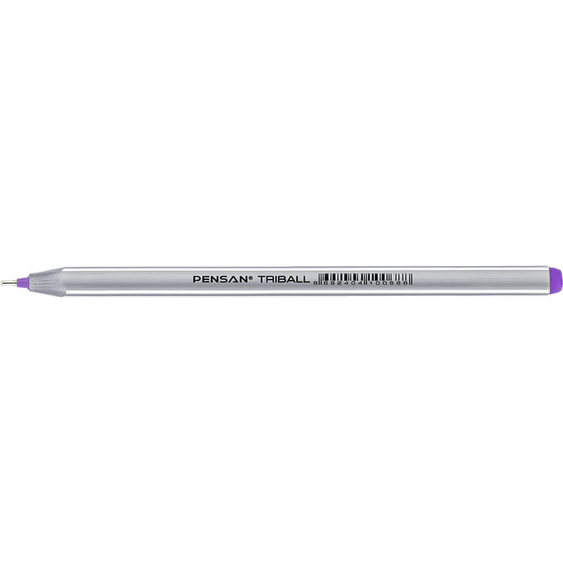 PENSAN 01003 TRİBALL TÜKENMEZ KALEM 1.0MM VİOLET - 1