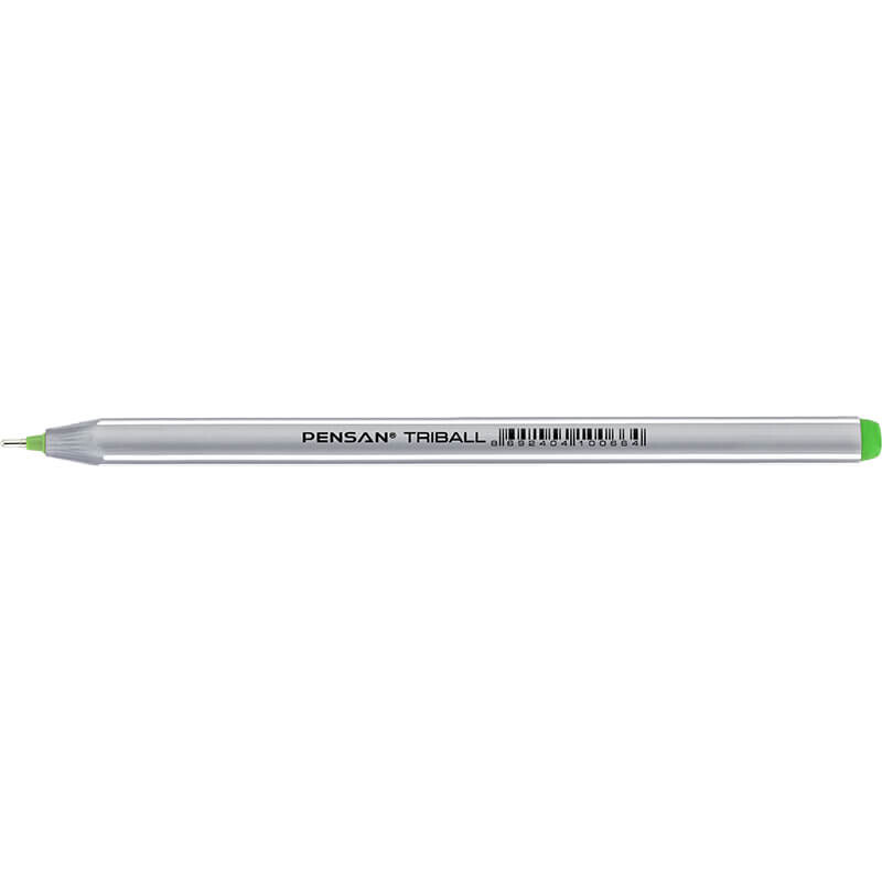 PENSAN 01003 TRİBALL TÜKENMEZ KALEM 1.0MM YEŞİL - 1