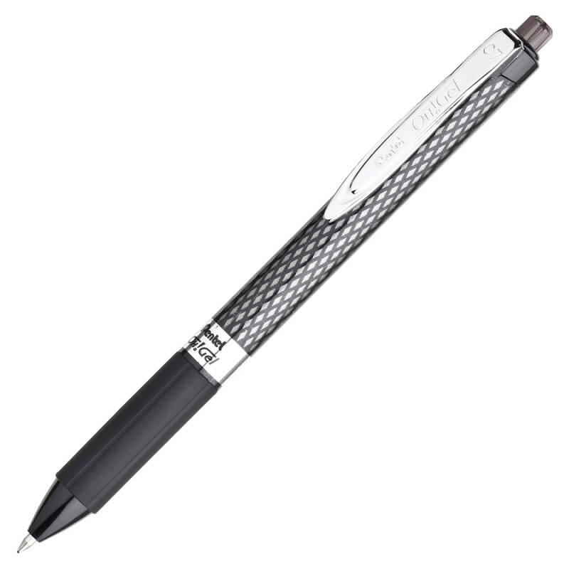 PENTEL K497-A MEKANİZMALI JEL ROLLER 07MM SİYAH - 1