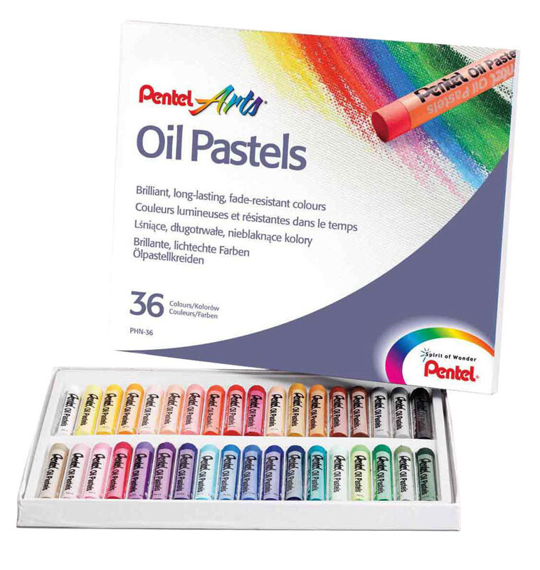 Pentel Phn36 YaĞli Pastel 36li - 1