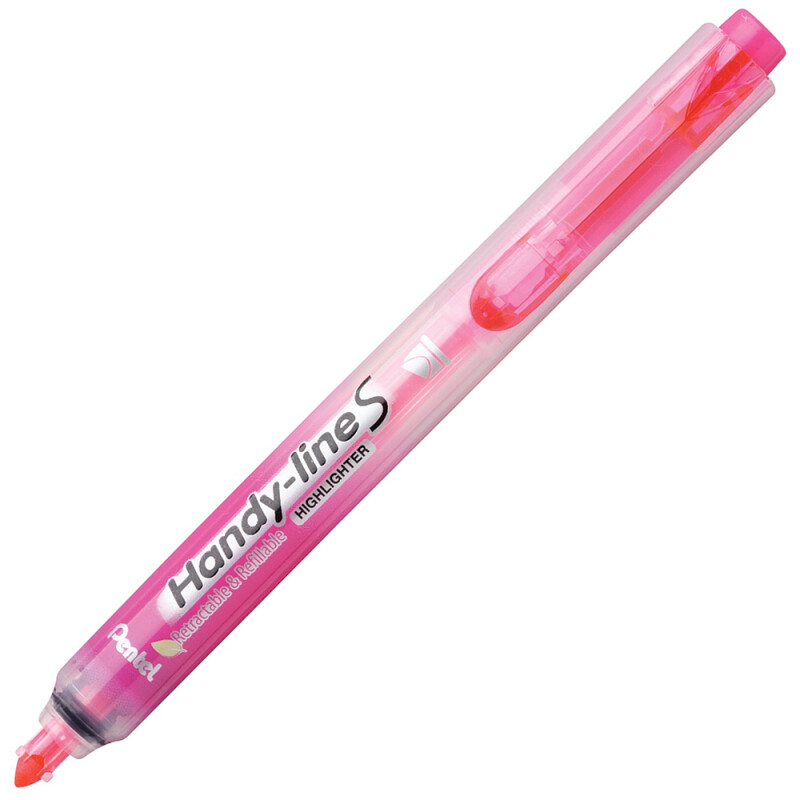 PENTEL SXS15-P MEKANİZMALI FOSFORLU KALEM PEMBE - 1