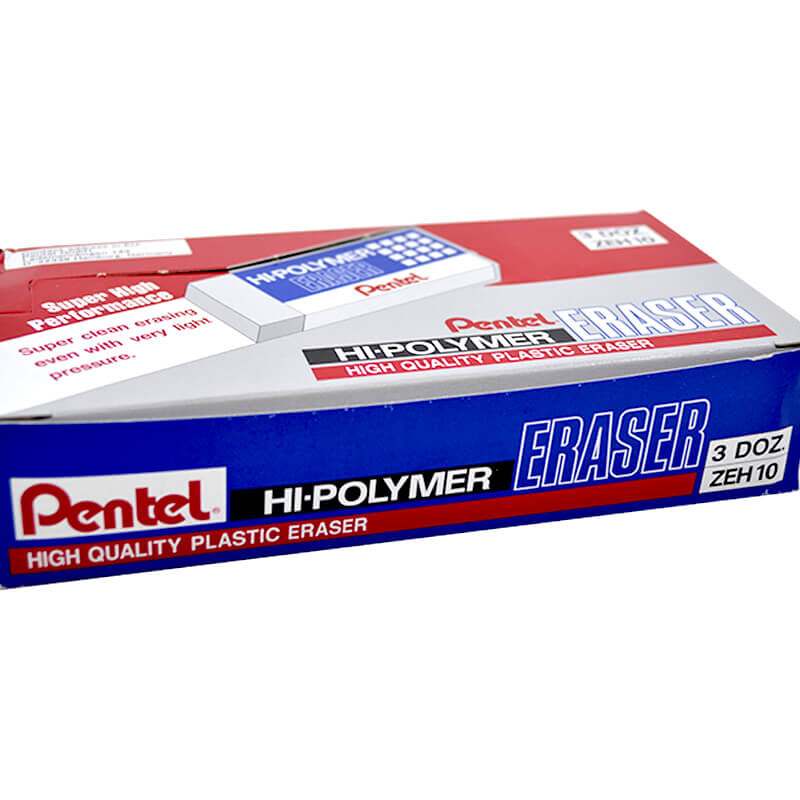 PENTEL ZEH10 HI-POLYMER SİLGİ BÜYÜK BOY - 1