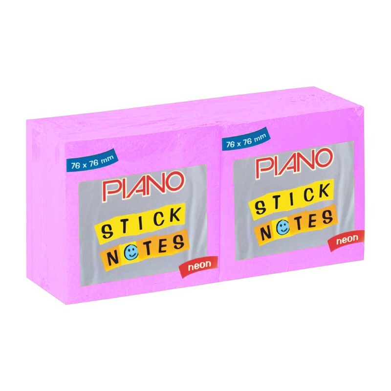 PIANO 224963 POST-IT 76X76 NEON MAGENTA - 1