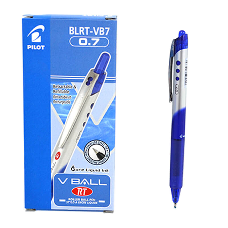 Pilot Blrt Basmalı Tükenmez 07mm Mavİ - 1