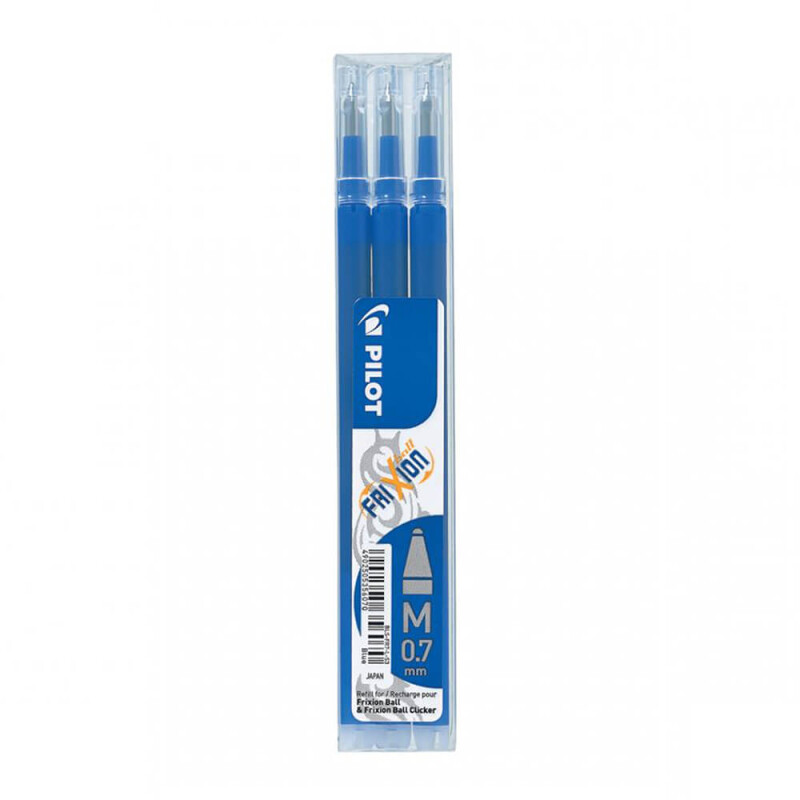 PILOT FRIXION BALL 07MM MAVİ YEDEK 3LÜ SET - 2