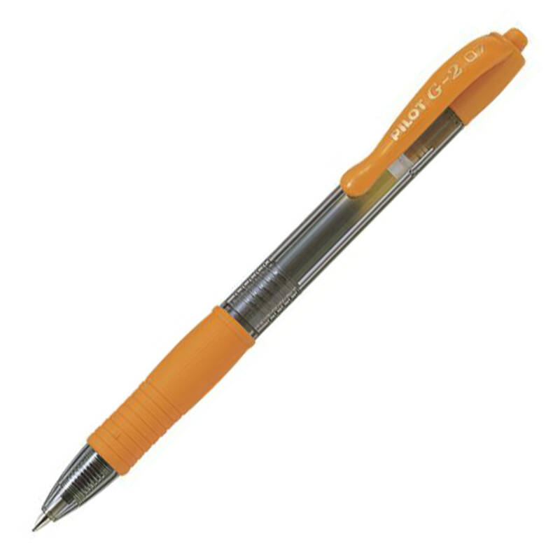 PILOT G2 JEL ROLLER KALEM 07MM TURUNCU - 1