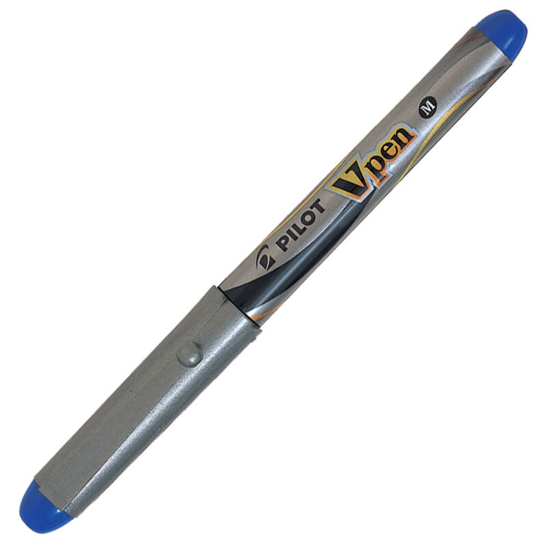 PILOT SVP-4M-L V-PEN SİLVER DOLMAKALEM MAVİ - 1