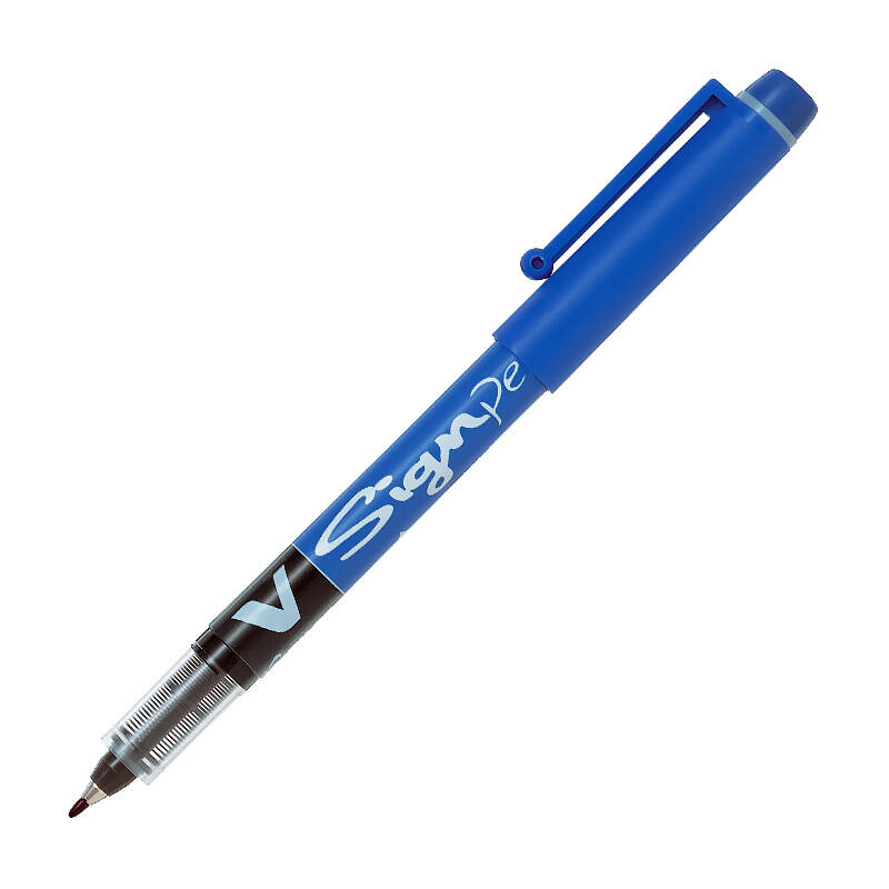 Pilot V-Signpen İmza Kalemi Mavi - 1