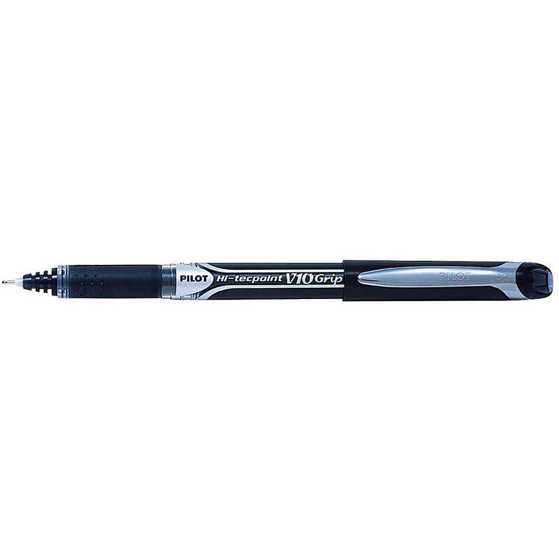 PILOT V10 GRİP ROLLER KALEM 1.0MM SİYAH - 1