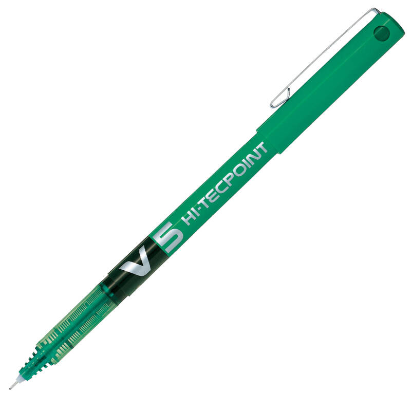 PILOT V5 İĞNE UÇ ROLLER KALEM 05MM YEŞİL - 2