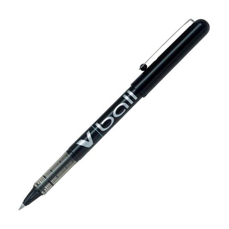 PILOT VB10-B V-BALL ROLLER 1.0MM SİYAH - 1